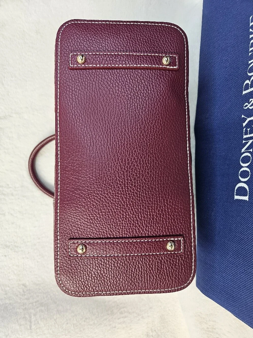 Dooney & Bourke Lucca Pebbled Leather Satchel Crossbody